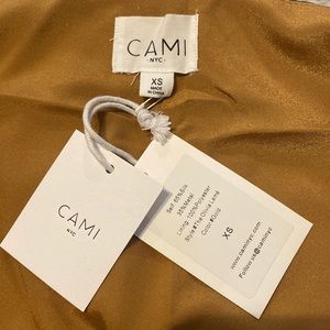 Cami NYC Silk Metallic Camisole